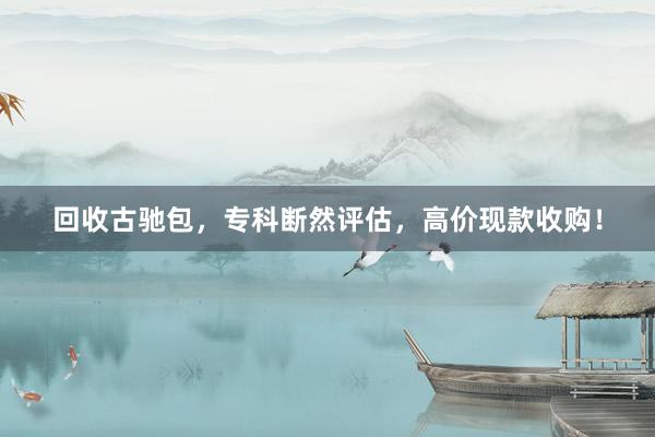 回收古驰包，专科断然评估，高价现款收购！
