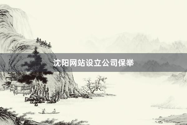 沈阳网站设立公司保举
